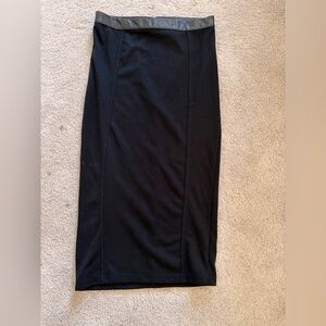 Black Pencil Skirt